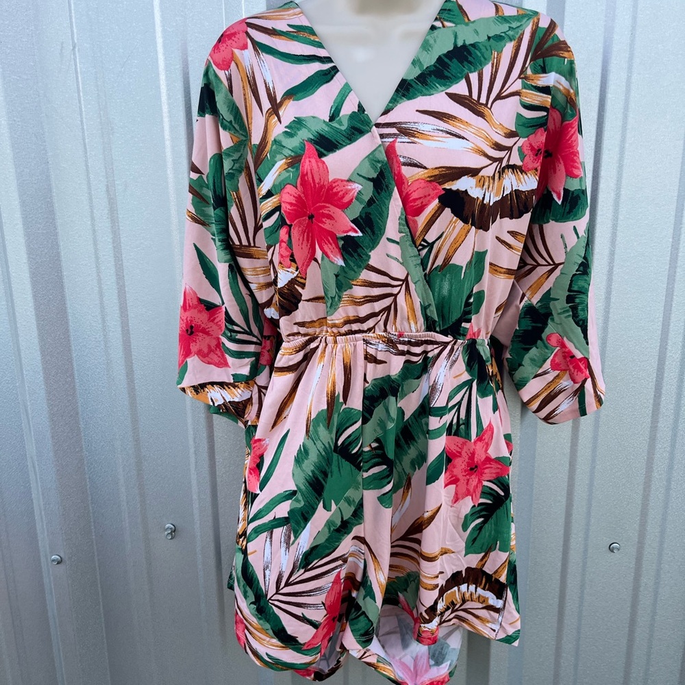 VENUS pink  tropical jumper